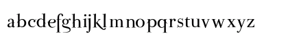ParmaPetit Regular Lowercase Preview
