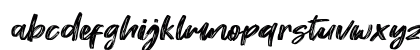 West Fighter Regular Lowercase Preview