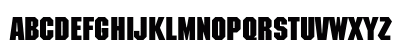 MachineC Bold Lowercase Preview