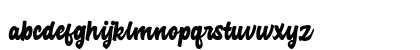 Advocate Script Regular Lowercase Preview