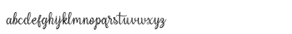 Mettical Regular Lowercase Preview