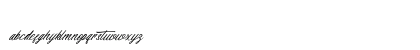 elaineighteen Regular Lowercase Preview