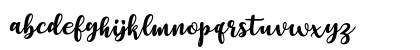 Yollandy Regular Lowercase Preview