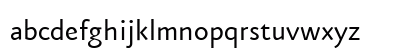 Eureka Sans Regular Lowercase Preview