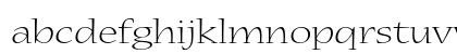 Nueva Std Light Extended Lowercase Preview