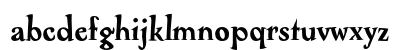Alcoholica Bold Lowercase Preview