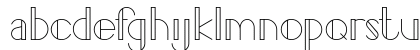 Pacitan Telu Demo Regular Lowercase Preview