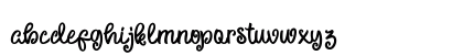 Little Hopper Regular Lowercase Preview