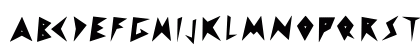 Vivaracho Bold Lowercase Preview