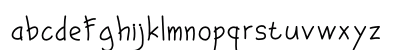 Lazy Monday Regular Lowercase Preview