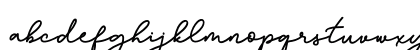 Bathilda Regular Lowercase Preview