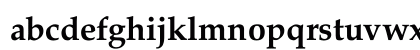 YUZapfCallB Regular Lowercase Preview