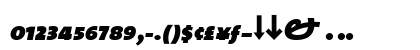 TheMix Black Italic Preview