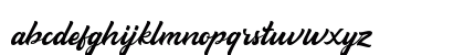blaster Regular Lowercase Preview
