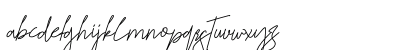 Jelitta Signature Signature-Regular Lowercase Preview
