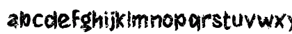 h Huddle Stone Regular Lowercase Preview