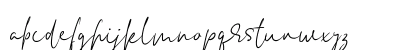 Anderson Signature Regular Lowercase Preview