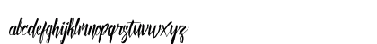 Deadhead Brush Regular Lowercase Preview