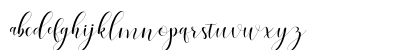 fabitha Regular Lowercase Preview