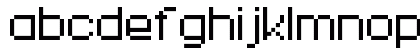 01Systematix8 Regular Lowercase Preview
