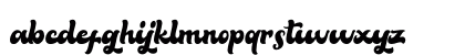 BellaFree Regular Lowercase Preview