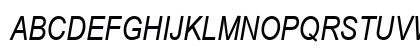 VPS Pleiku Hoa Italic Lowercase Preview