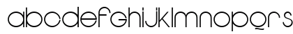 NEW GARDEN TWO PERSONAL USE Regular Lowercase Preview