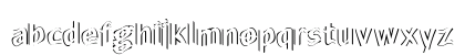 DinoDance Regular Lowercase Preview