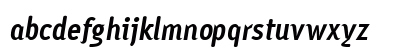 Ayumi Pro Bold Italic Lowercase Preview