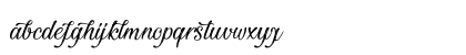 Beautiful and Openhearted Regular Lowercase Preview