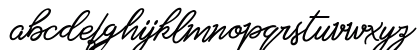 Star King Regular Lowercase Preview