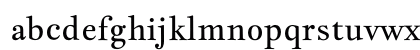 Jacques Francois Regular Lowercase Preview