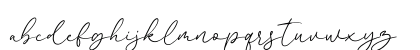 Beatney Regular Lowercase Preview