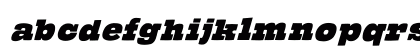 TheHammerSlabserif Medium Italic Preview