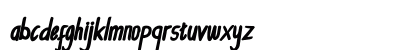 CollBesT Bold Italic Lowercase Preview