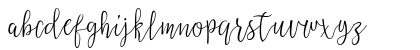 Aziya Demo Regular Lowercase Preview