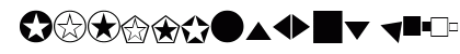 KensingtonDingbats Regular Preview