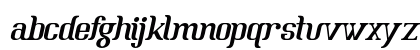 Batavia Glamore Bold Italic Lowercase Preview