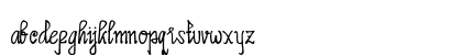 Limpoke Font Regular Lowercase Preview