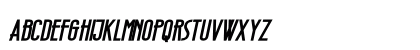 Wellcome Paradise Bold Italic Lowercase Preview