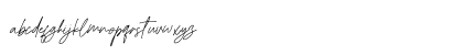 California Bright Regular Lowercase Preview