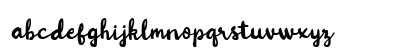 Kitten Days Free Regular Lowercase Preview