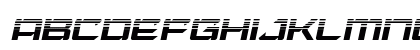 Laser Wolf Halftone Italic Italic Lowercase Preview