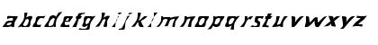 FZ WARPED 40 ITALIC Normal Font