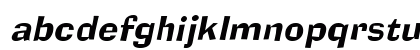 AlorNarrow Italic Lowercase Preview