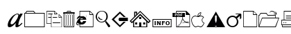 CombiSymbols Regular Lowercase Preview