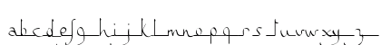 BousniRonde LT Std Light Regular Lowercase Preview