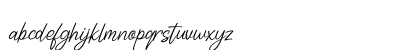 Adelliya Regular Lowercase Preview