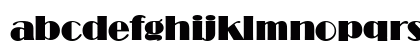 NewYorkDeco Heavy Lowercase Preview