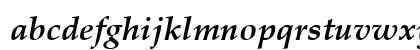 Palatino Linotype Bold Italic Preview